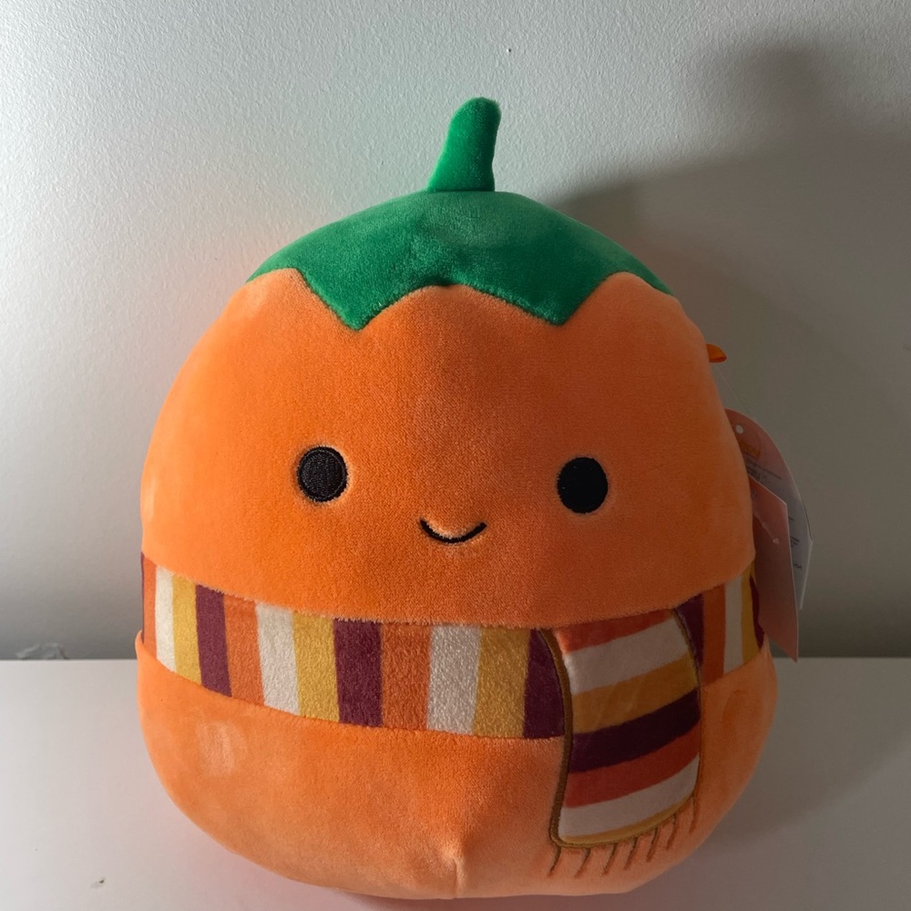 Squishmallow pumpkin 8”